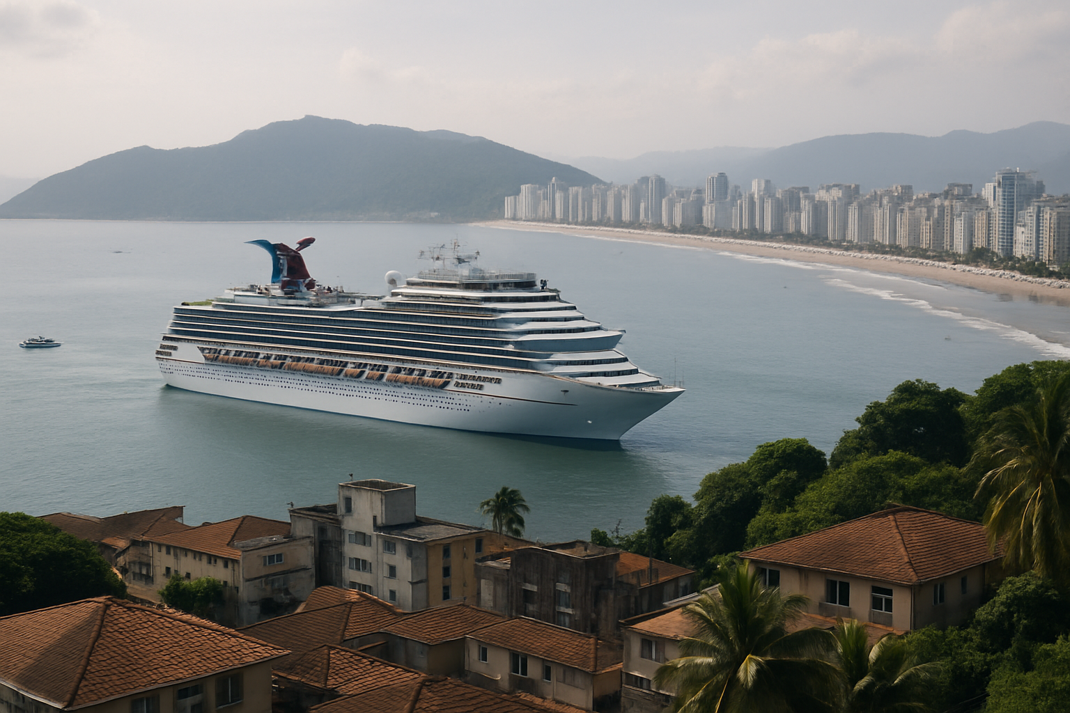 Kreuzfahrt vor São Paulo: Hampton by Hilton und Mega-Terminal in Praia Grande geplant
